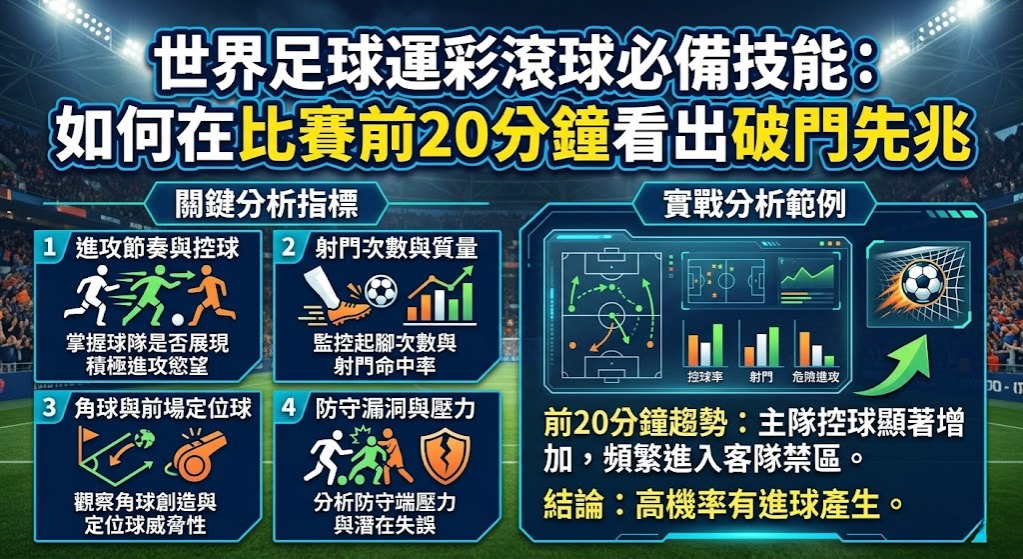如何在比賽前20分鐘看出破門先兆 如何在比賽前20分鐘看出破門先兆
